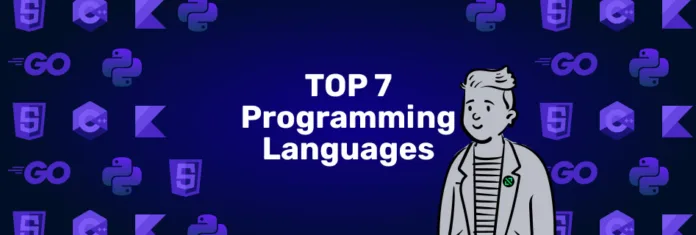 Top 7 programming languages.