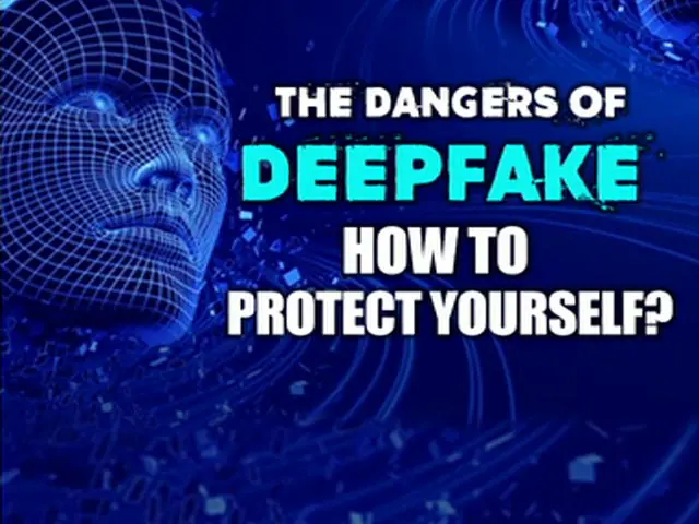 how-to-detect-deepfakes Visual representation of deepfake dangers and how to protect yourself from AI-generated fake content